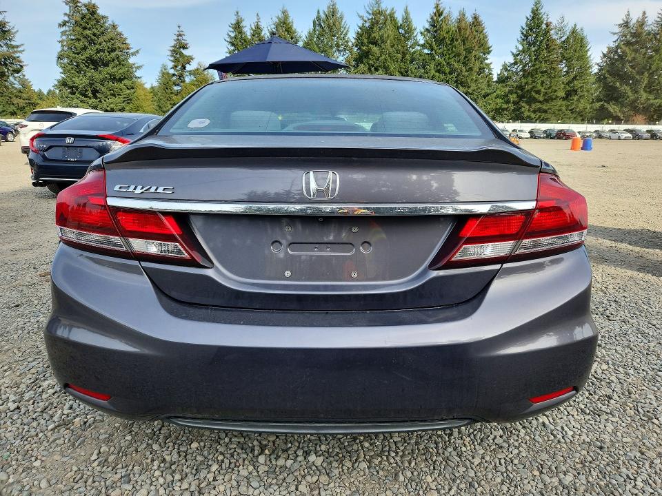Photo 6 from auction – 2015 HONDA CIVIC with VIN 2HGFB2F85FH516180