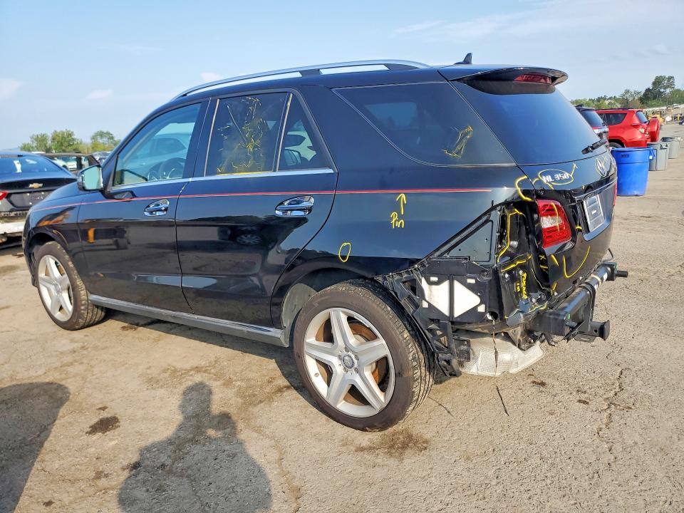 Foto 2 de la subasta – 2014 MERCEDES-BENZ ML con VIN 4JGDA5HB5EA374182