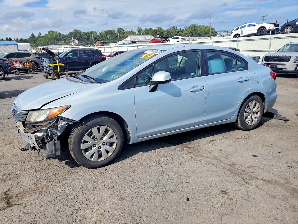 Photo 1 from auction – 2012 HONDA CIVIC with VIN 2HGFB2F55CH559340