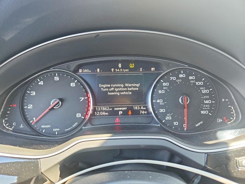 Photo 9 from auction – 2017 AUDI Q7 with VIN WA1AHAF7XGD043671