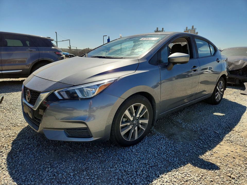 NISSAN VERSA 2022 with VIN 3N1CN8EV3NL837873 - Photo from auction