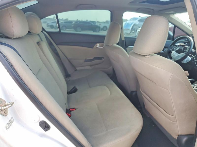Photo 10 from auction – 2013 HONDA CIVIC with VIN 19XFB2F85DE087260