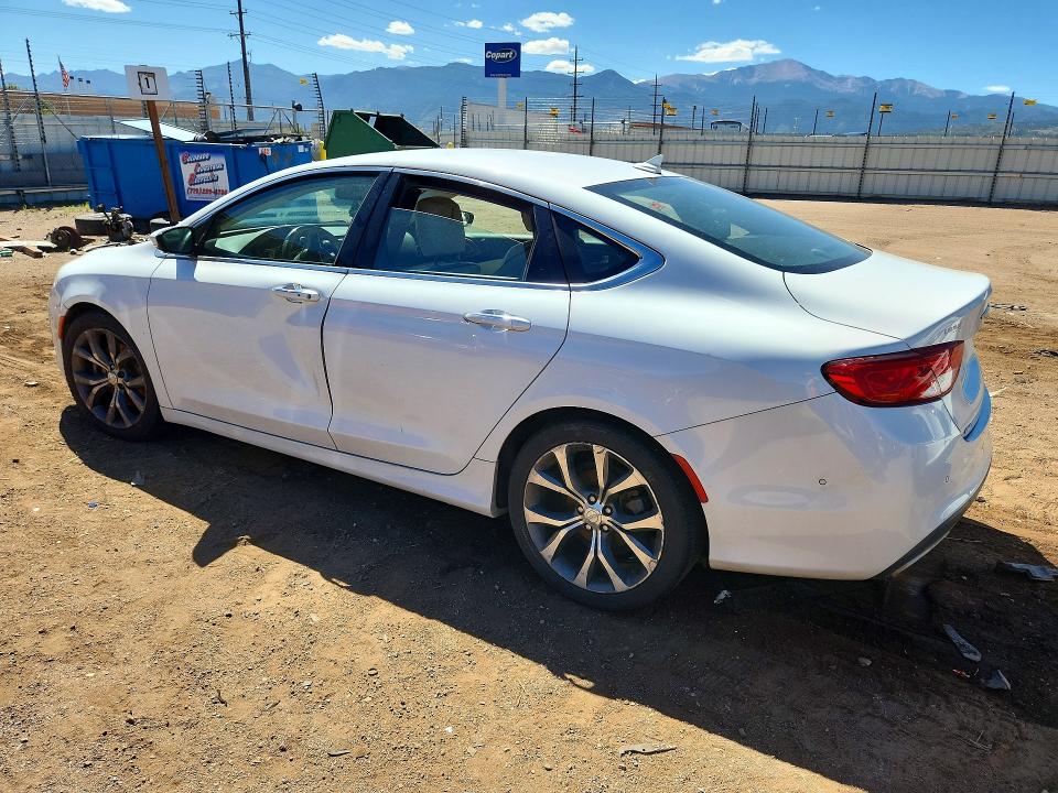Photo 2 from auction – 2015 CHRYSLER 200 with VIN 1C3CCCEG4FN648484