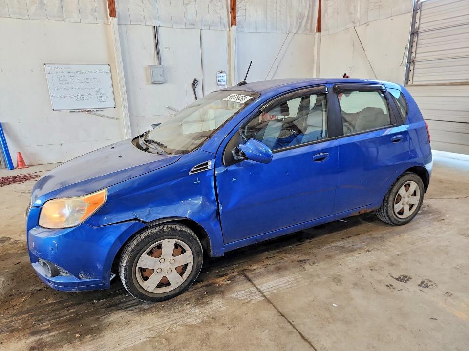 CHEVROLET AVEO 2009 with VIN KL1TD66E89B668046 - Photo from auction