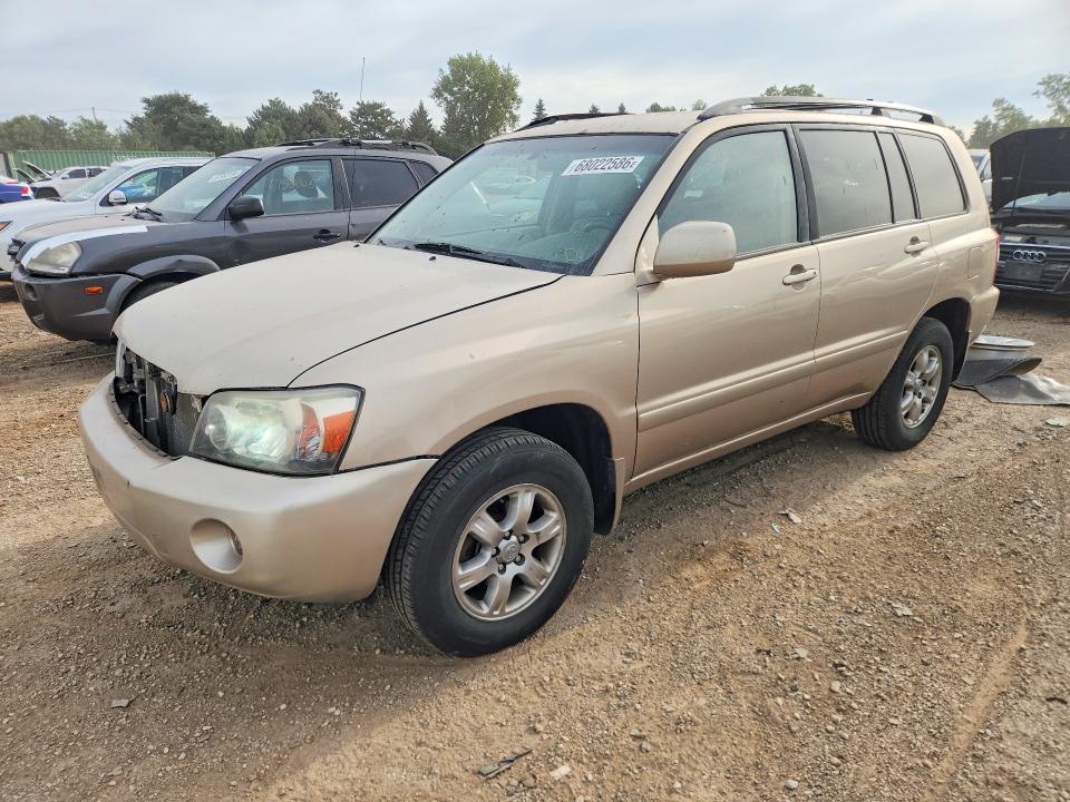 TOYOTA HIGHLANDER 2004 with VIN JTEGD21A240076827 - Photo from auction