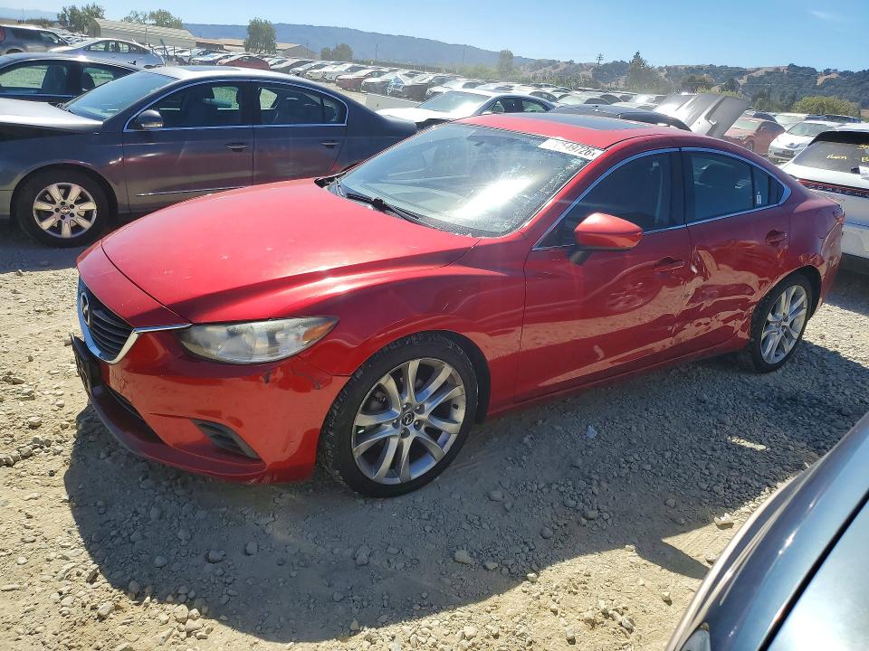 MAZDA 6 2015 مع رقم تعريف المركبة JM1GJ1V52F1186990 - صورة من المزاد