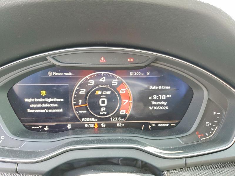 صورة رقم 9 من المزاد - 2018 AUDI SQ5 مع VIN WA1C4AFY9J2046589