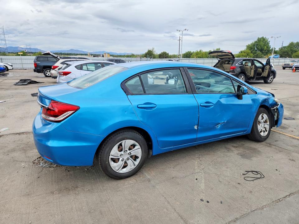 Снимка 3 от търг – 2015 HONDA CIVIC с VIN 19XFB2F50FE248512