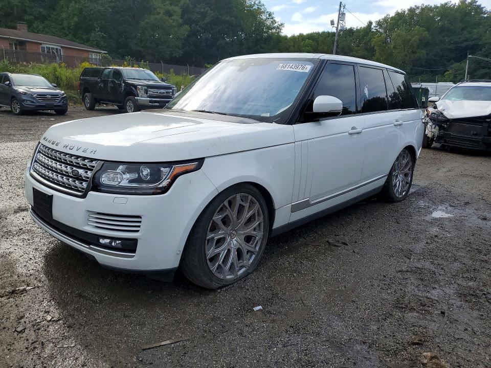 2017 LAND ROVER RANGE ROVER - Търг №68143976