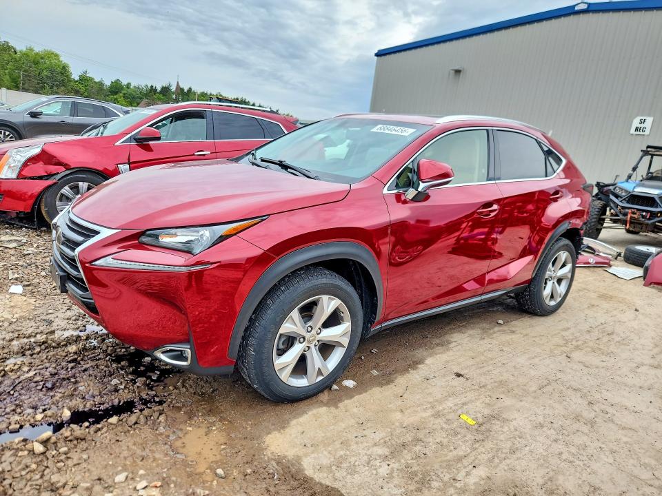 LEXUS NX 200T 2017 with VIN JTJBARBZ0H2130976 - Photo from auction