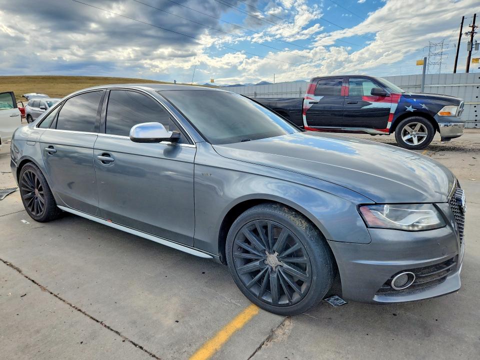 Photo 4 from auction – 2012 AUDI S4 with VIN WAUBGAFLXCA061976