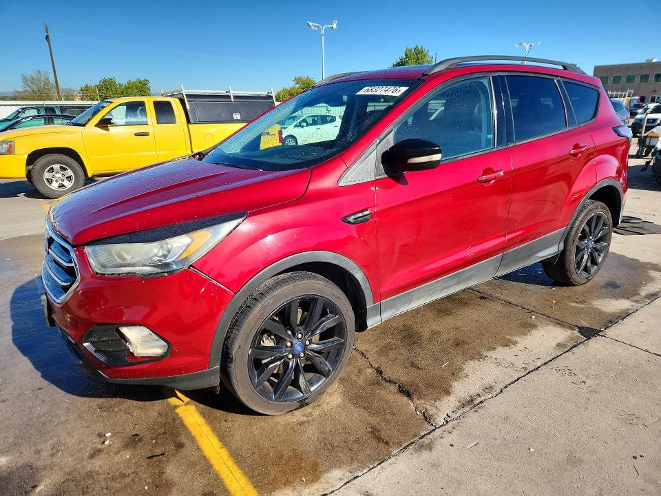 FORD ESCAPE 2017 with VIN 1FMCU9JD9HUE56831 - Photo from auction