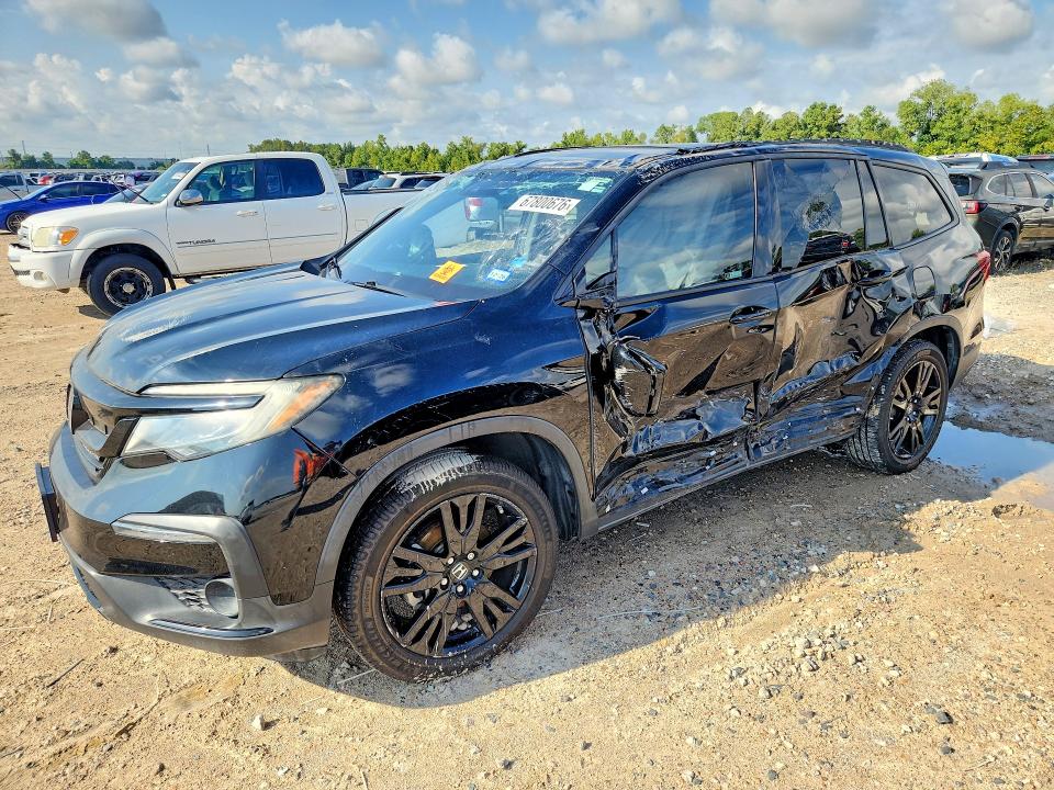 HONDA PILOT 2020 with VIN 5FNYF6H7XLB027573 - Photo from auction