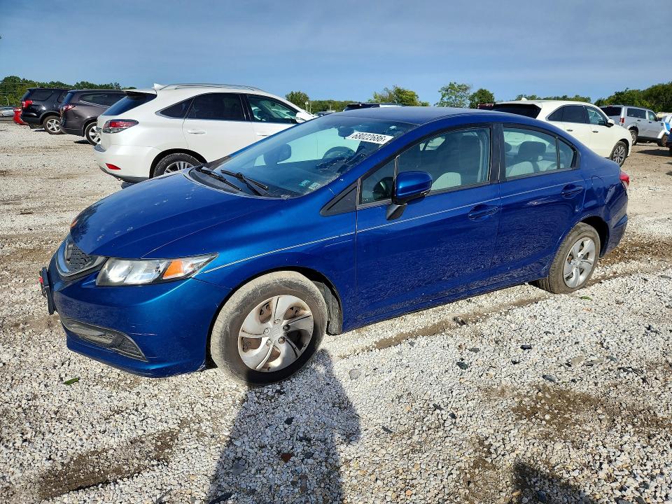 Снимка 1 от търг – 2015 HONDA CIVIC с VIN 19XFB2F53FE263652