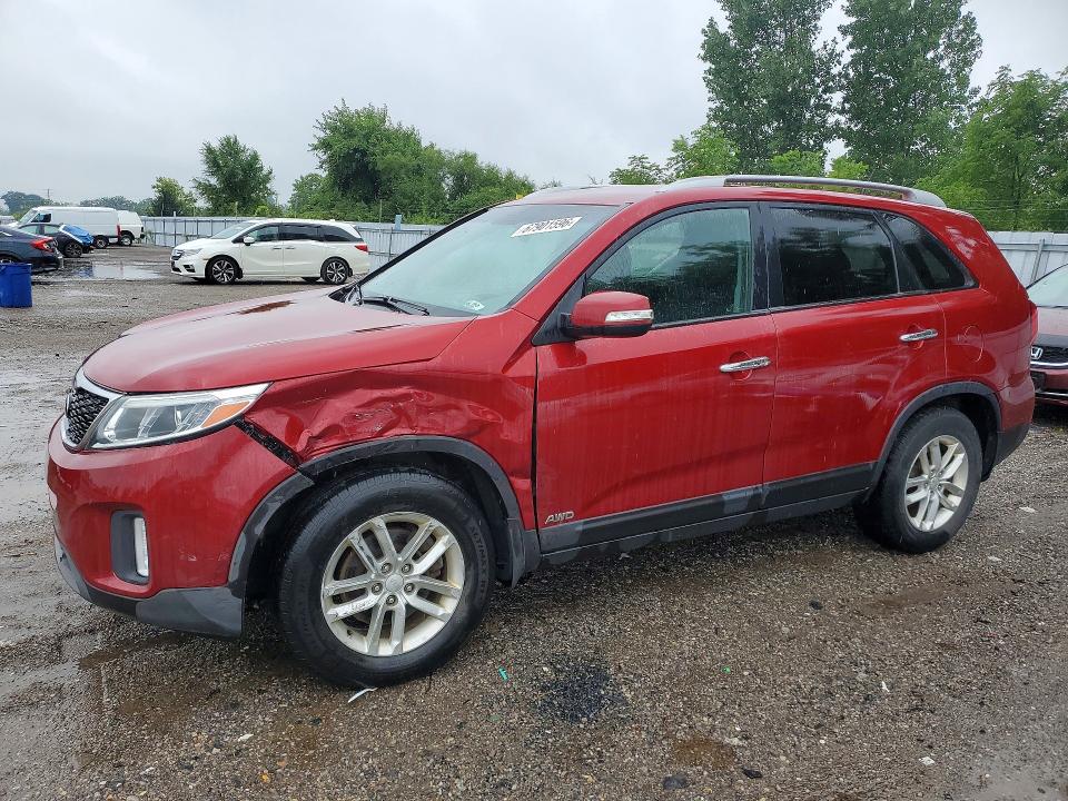 Photo 1 from auction – 2015 KIA SORENTO with VIN 5XYKTDA76FG562412