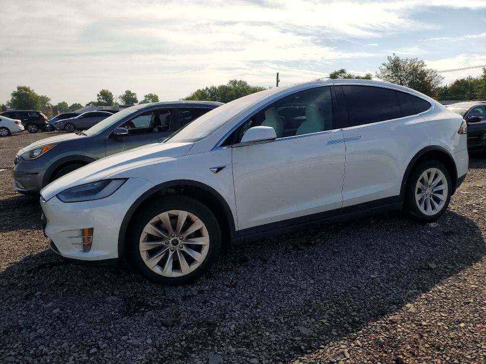 TESLA MODEL X 2021 with VIN 5YJXCAE28MF319644 - Photo from auction
