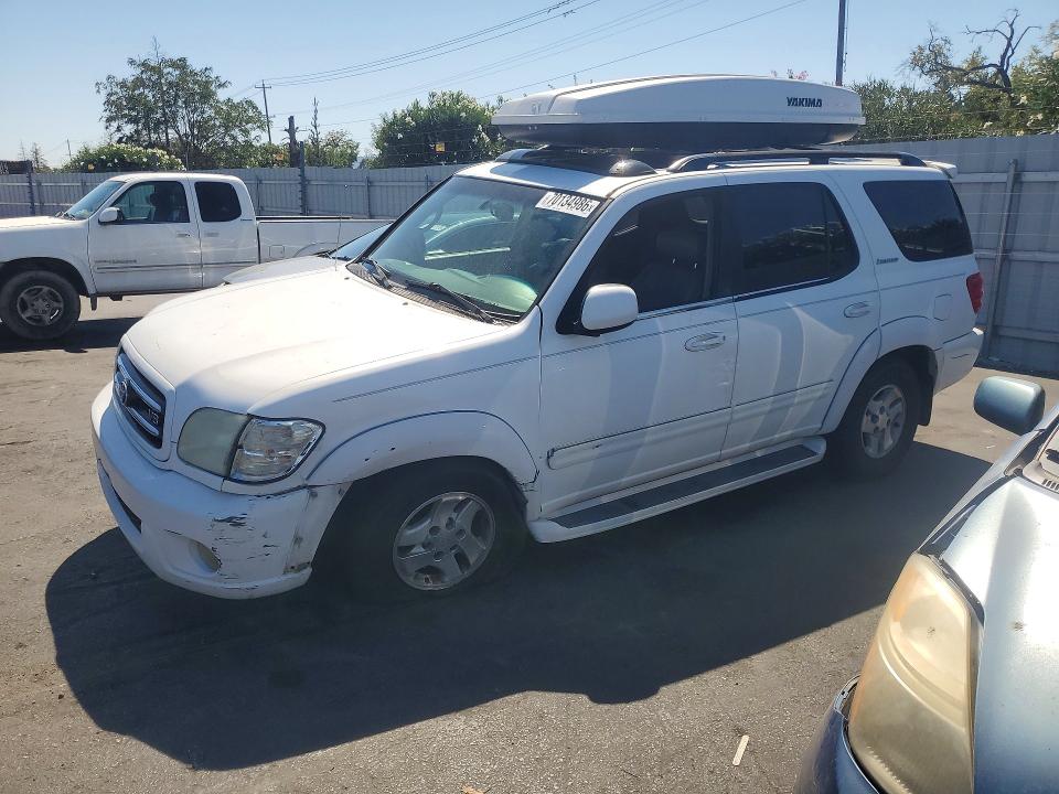 TOYOTA SEQUOIA 2001 с VIN 5TDZT38A31S029424 - Снимка от търг