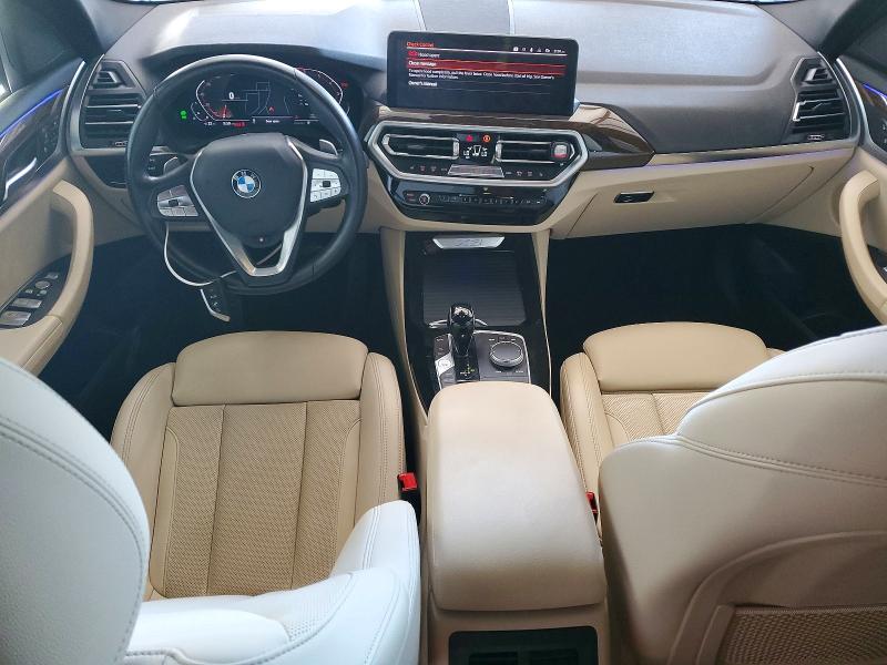 Photo 8 from auction – 2022 BMW X3 with VIN 5UX53DP06N9M92707