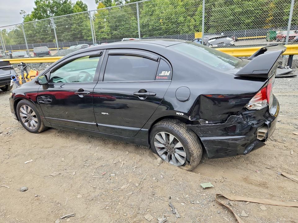 Photo 2 from auction – 2009 HONDA CIVIC with VIN 2HGFA16879H351220