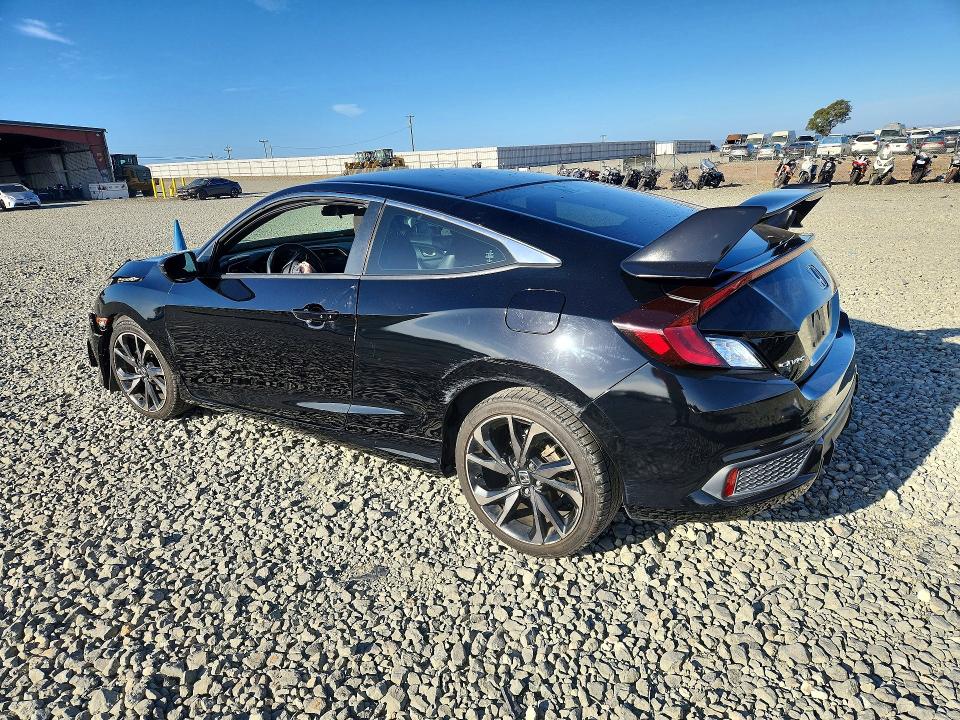 Photo 2 from auction – 2020 HONDA CIVIC with VIN 2HGFC4B86LH303183