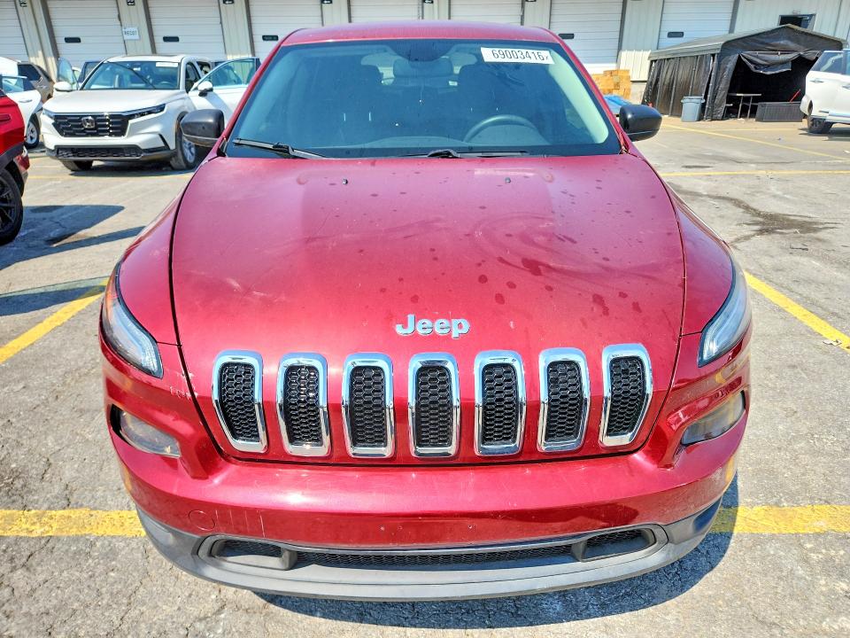 Photo 5 from auction – 2014 JEEP CHEROKEE with VIN 1C4PJMAB6EW243061