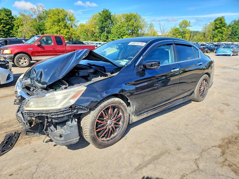 HONDA ACCORD 2014 with VIN 1HGCR2F58EA100416 - Photo from auction