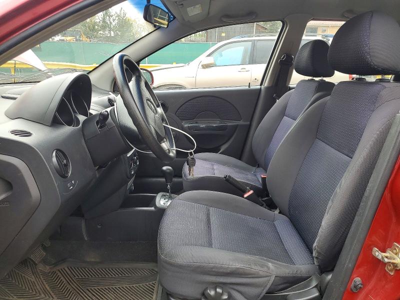 Photo 7 from auction – 2006 CHEVROLET AVEO with VIN KL1TD56616B639261
