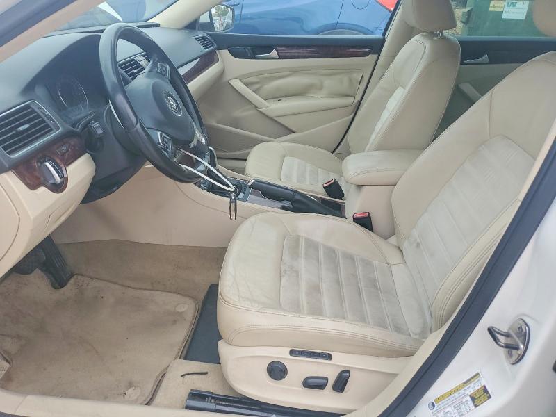 Photo 7 from auction – 2013 VOLKSWAGEN PASSAT with VIN 1VWCN7A30DC128109