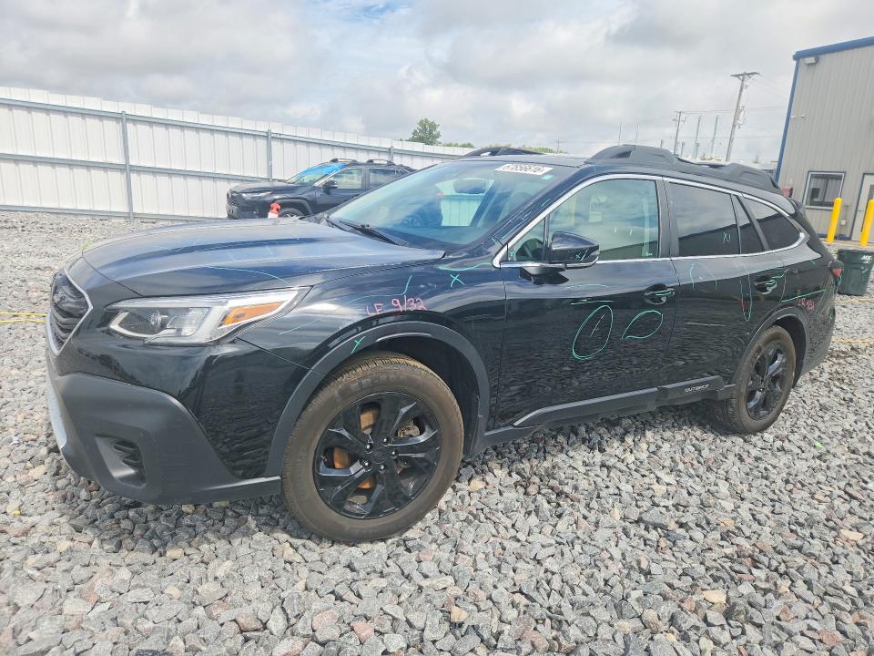 SUBARU OUTBACK 2021 with VIN 4S4BTGND8M3156453 - Photo from auction
