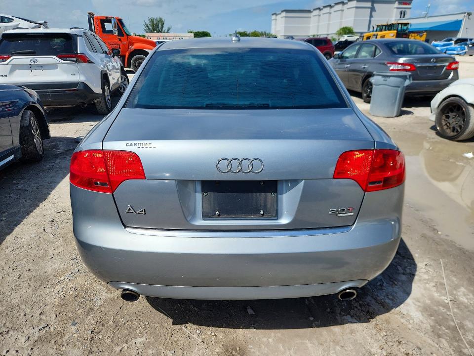 Photo 6 from auction – 2006 AUDI A4 with VIN WAUDF78E76A112500