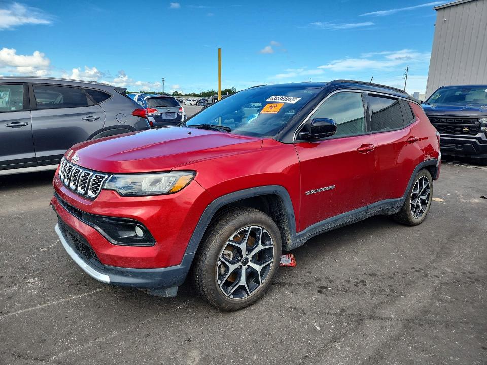 JEEP COMPASS 2025 with VIN 3C4NJDCN3ST522922 - Photo from auction