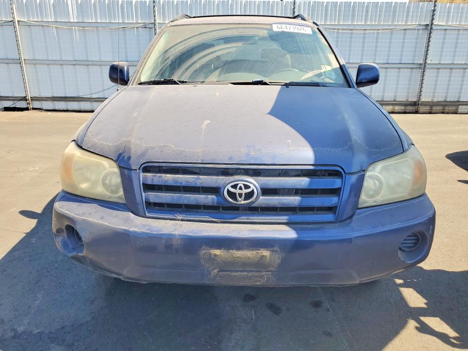 Photo 5 from auction – 2006 TOYOTA HIGHLANDER with VIN JTEGP21A560122922