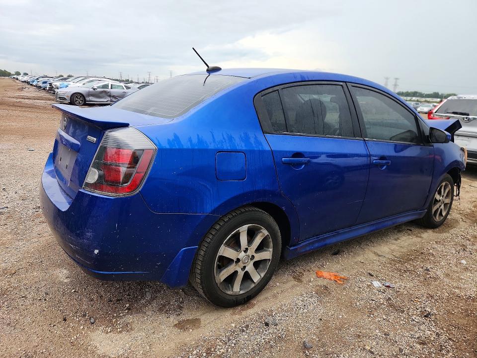 Photo 3 from auction – 2012 NISSAN SENTRA with VIN 3N1AB6AP1CL704294