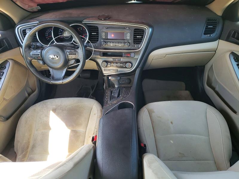 Photo 8 from auction – 2015 KIA OPTIMA with VIN 5XXGM4A74FG354181