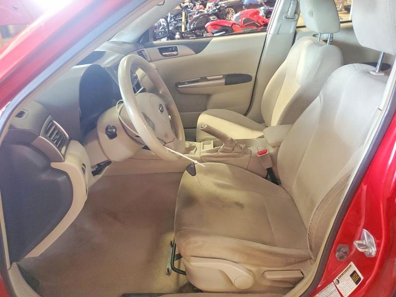 Photo 7 from auction – 2008 SUBARU IMPREZA with VIN JF1GH616X8G838462