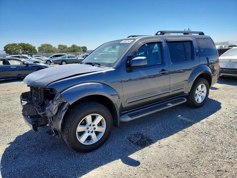 NISSAN PATHFINDER 2012 with VIN 5N1AR1NN9CC623572 - Photo from auction