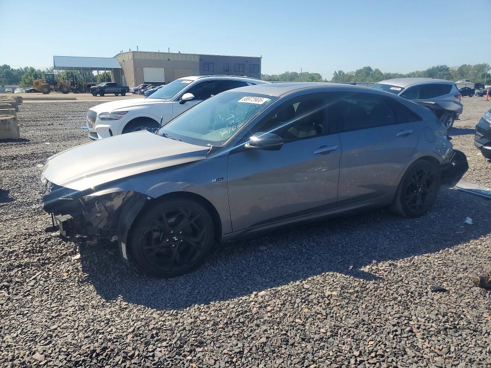 HYUNDAI ELANTRA 2024 with VIN KMHLR4DF5RU779504 - Photo from auction