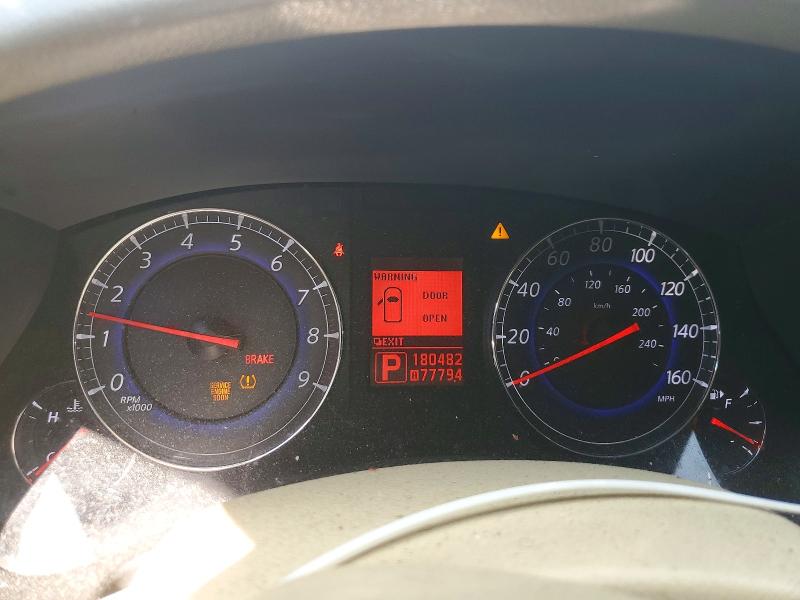 Photo 9 from auction – 2008 INFINITI EX35 with VIN JNKAJ09E98M301854