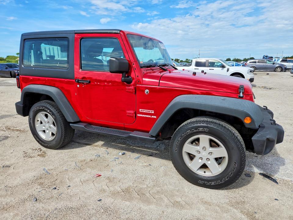 Photo 4 from auction – 2012 JEEP WRANGLER with VIN 1C4AJWAG7CL166471