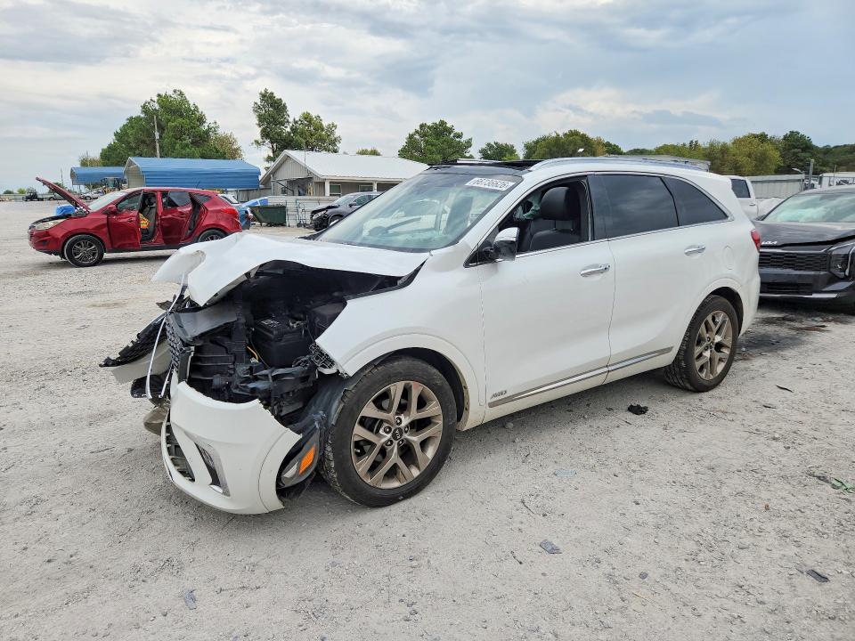 KIA SORENTO 2019 with VIN 5XYPKDA56KG509498 - Photo from auction