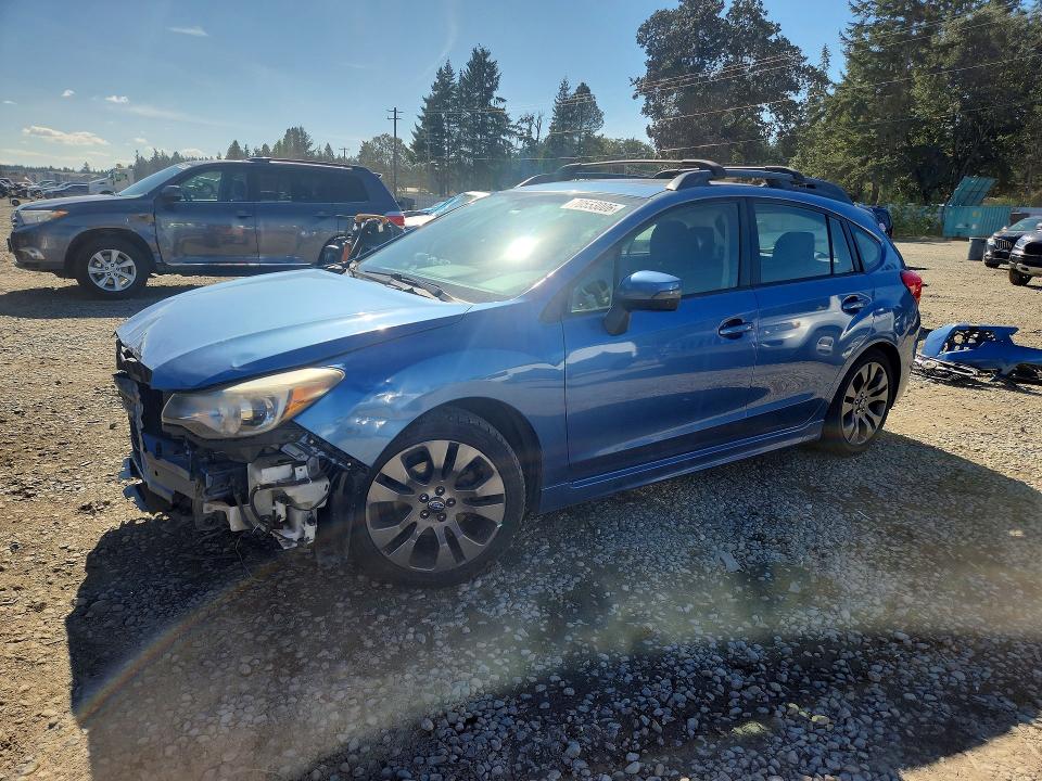SUBARU IMPREZA 2015 مع رقم تعريف المركبة JF1GPAY67F8257469 - صورة من المزاد
