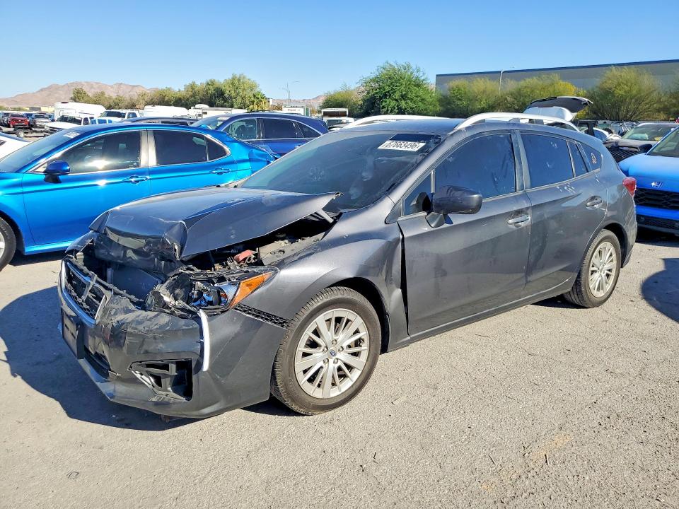 SUBARU IMPREZA 2018 مع رقم تعريف المركبة 4S3GTAB61J3744932 - صورة من المزاد