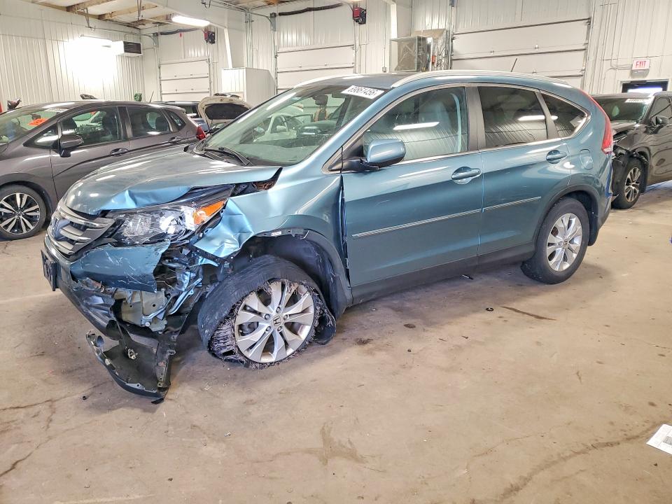 HONDA CR-V 2014 with VIN 5J6RM4H77EL025367 - Photo from auction