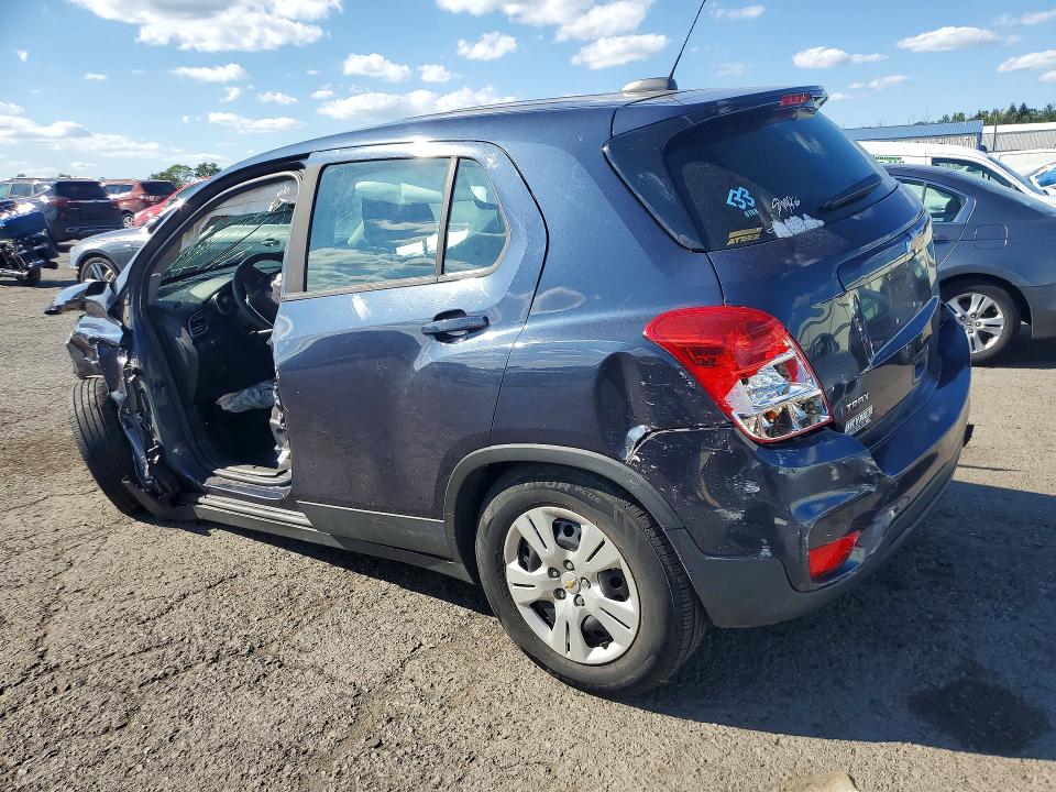 Photo 2 from auction – 2018 CHEVROLET TRAX with VIN 3GNCJKSB5JL168684