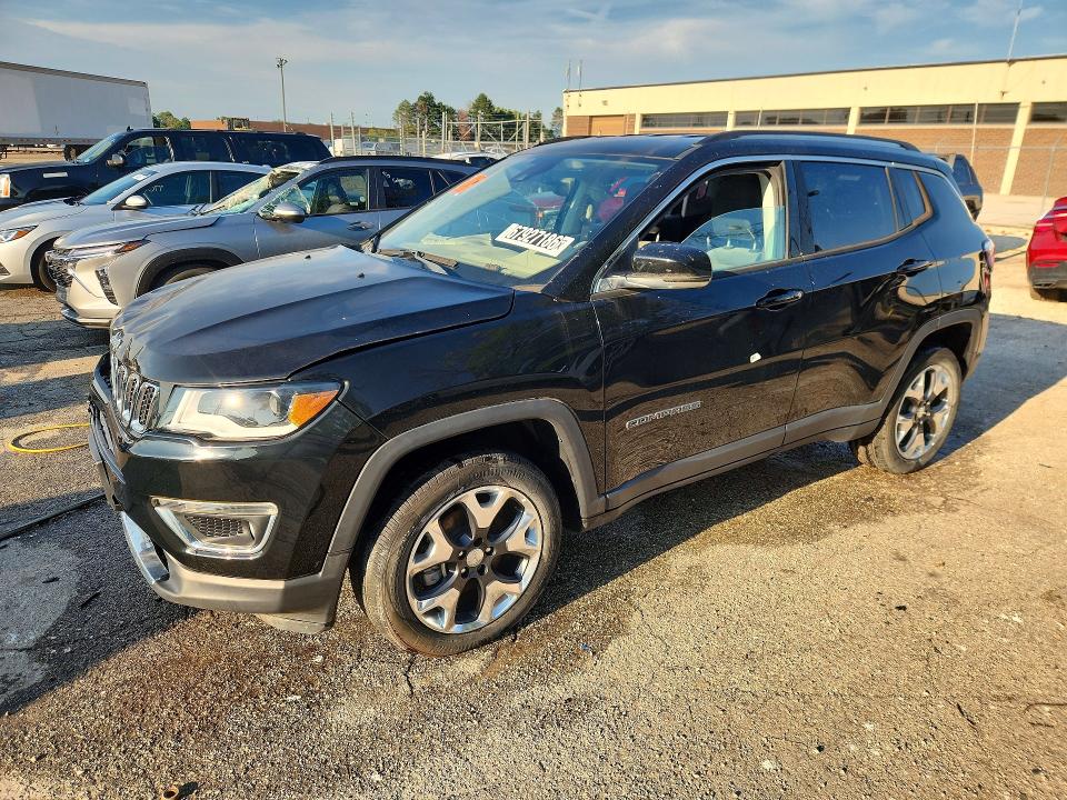 JEEP COMPASS 2018 с VIN 3C4NJDCBXJT332636 - Снимка от търг