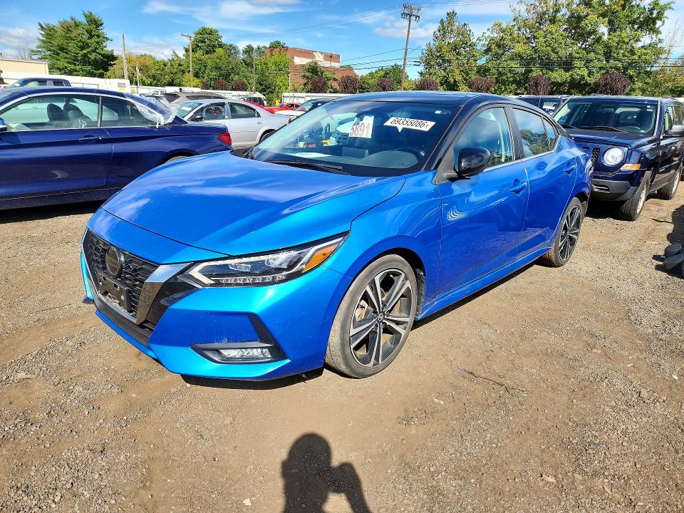 Photo 1 from auction – 2023 NISSAN SENTRA with VIN 3N1AB8DV8PY271457