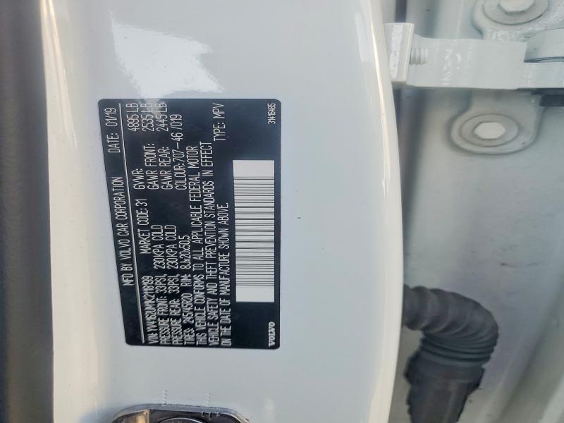 Photo 14 from auction – 2019 VOLVO XC40 with VIN YV4162UM1K2118199