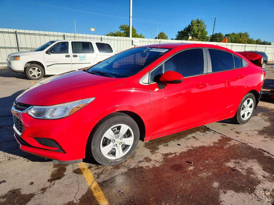 CHEVROLET CRUZE 2017 with VIN 3G1BC5SM2HS568955 - Photo from auction