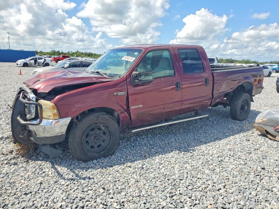 FORD F350 2004 with VIN 1FTSW31P74EC90573 - Photo from auction