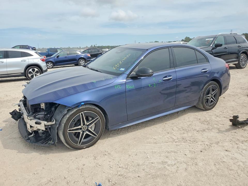 Снимка 1 от търг – 2024 MERCEDES-BENZ C с VIN W1KAF4GB1RR218495